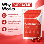 PureLymp® Astaxanthin - Nature’s Most Powerful Antioxidant for Whole Body Support & Cellular Protection