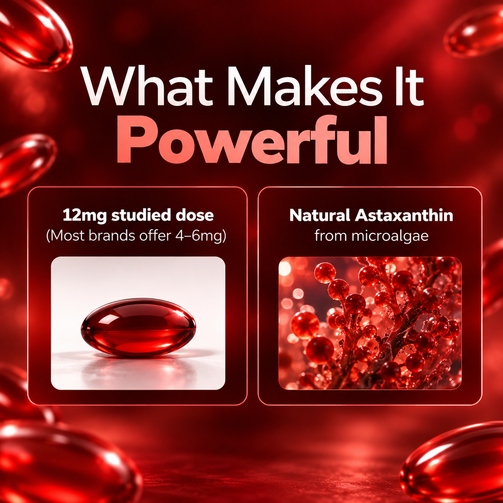 PureLymp® Astaxanthin - Nature’s Most Powerful Antioxidant for Whole Body Support & Cellular Protection